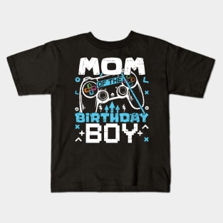 Mom of the Birthday Boy Matching Video Game Birthday Party Kids T-Shirt